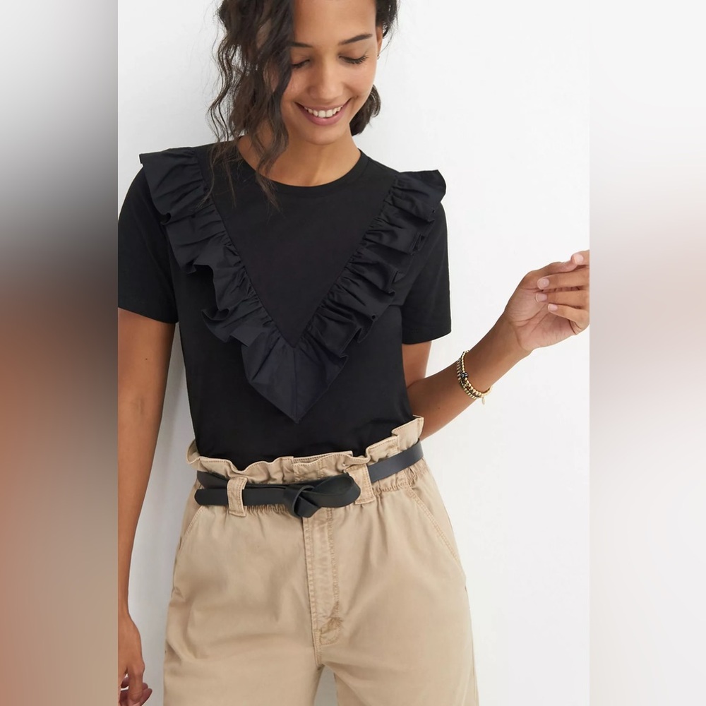 Maeve Joanna Ruffled Top
